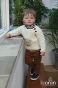 Kids Handknit Merino Sweater Made in Ireland - S