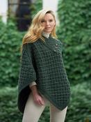 Super Soft Poncho Army Green - Army Green / Small-Medium image