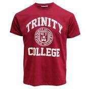 Trinity College T shirt Burgandy image