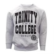 Adult Unisex Crew Neck Grey Trinity Sweatshirt image