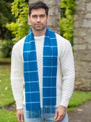 100% Cashmere Scarf Atlantic Blue  image