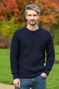 Fisherman Rib Sweater Navy image