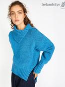 Slouchy Funnel Neck Sweater image