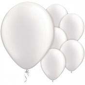 White Pearl Balloons - 11'' Latex (100pk) | Party Decorations image
