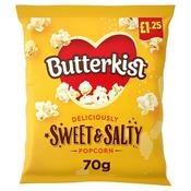 Butterkist Deliciously Sweet &amp; Salty Popcorn 70g - Snacks