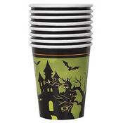 Halloween Haunted House 9Oz. Cups (8pk) | Halloween Decorations | Party Tableware