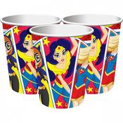 DC Super Hero Girls - 266ml Paper Party Cups (8pk) | Party Accessories