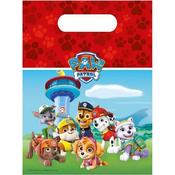 Paw Patrol Party Bags - Plastic Loot Bags (6pk) - Themed Parties