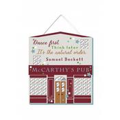 Dance First Think Later Plaque | Irish Gift Ideas image