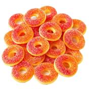 Park Lane Peach Rings – Fizzy Peach Gummy Rings Bulk Bag