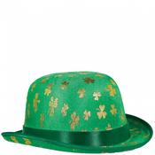 St. Patrick's Day Gold Shamrock Debry Hat | Party Accessories