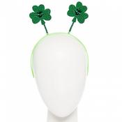 St Patrick's Day Glitter Shamrock Headband | St. Patrick's Day