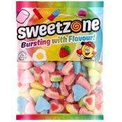 Sweetzone Fizzy 3d Hearts - 1kg Bags