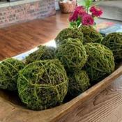 Moss Spheres | Faux Greenery | Artificial Plants image