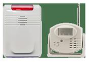 Carelink Motion Sensor and Receiver Caregiver Alarm