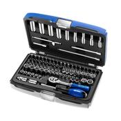 Britool Expert 1/4'' Square Drive 6Pt Socket Set &amp;amp; Case