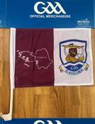 Galway GAA Car Flag (Map)