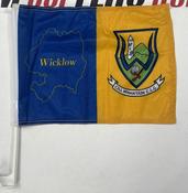 Wicklow GAA Car Flag (Map)