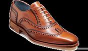 Barker - Spencer, Antique Rosewood / Navy Calf image