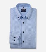 OLYMP -  Modern Fit, Luxor
Business shirt, Button-down, Bleu