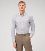 OLYMP - Level Five, Business Shirt, Body Fit, Modern Kent, Bleu image