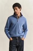 GANT - Sacker Rib Half Zip, Blue Horizon (3XL)