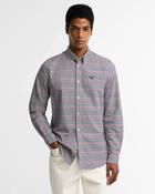Barbour - Rickwood Tailored Fit Gingham Shirt, Navy image