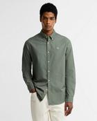 Barbour - Oxford Tailored Fit Shirt, Agave Green image