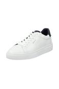 GANT - McJulien Cow Leather Trainer, White/Marine, Grace image