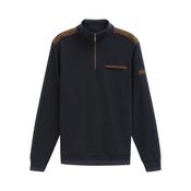 Bugatti - Knit Half Zip, Navy