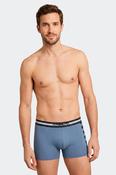 Eden Park - Two Pack Cotton Stretch Trunks, Navy / Sky