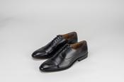 Sloane - Leather Oxford Toe Cap, Black, Garcia
