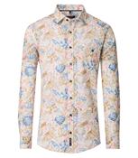Casa Moda - Casual Fit Shirt, Summer Leaves
