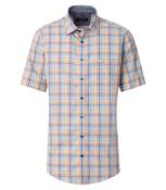 Casa Moda - Short Sleeve Shirt, Orange Check image