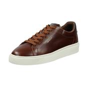 GANT - McJulien Cow Leather Trainer, Cognac/Dark Brown, Luke image