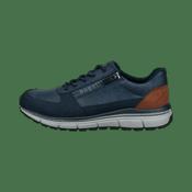 Bugatti - Sonic Exko Wide Fit Shoe, Dark Blue, Roy image