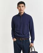 GANT - Sacker Rib Half Zip, Persian Blue (XXL Only)
