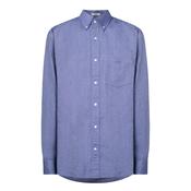 GANT - Reg Oxford Dobby Dot Shirt, Persian Blue (M Only)