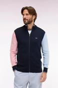 Eden Park - 2 Tone Full Zip Knit, Marine image