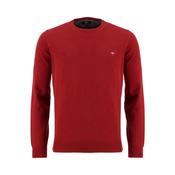 Fynch Hatton - Crew Neck Jumper, Winter Red