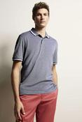 Bugatti - Polo Shirt Contrasting Stripes, Navy image