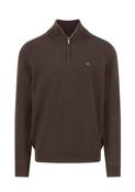 Fynch Hatton - Sweater With Zip, Earth