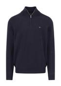 Fynch Hatton - Sweater With Zip, Navy