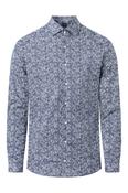 Strellson - Santos, Slim Fit Blue Palm Pattern image