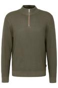 Bugatti - 1/4 Zip Knit, Boxed, Forest Green (XL &amp; XXL ONLY)