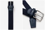Eden Park - Elastic Textile Belt, Navy image