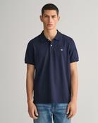 GANT - Reg Shield SS Pique Polo, Evening Blue image