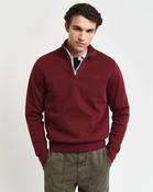 GANT - Sacker Rib Half Zip, Wine Red (XXL Only)