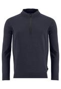 Fynch-Hatton - Troyer Zip. Merino Navy (XXL Only)