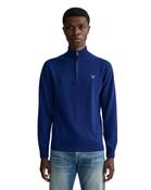 GANT - Superfine Lambswool Half Zip, College Blue (XXL Only)
